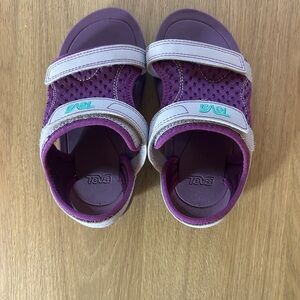 Teva Kids Purple and White Sandals